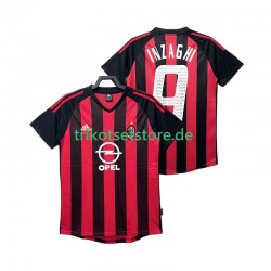 AC Mailand INZAGHI 9 Retro 2002 2003 Herren Trikot Heim Kurzarm