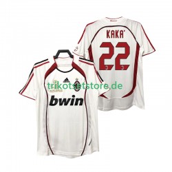 AC Mailand KAKA 22 Retro 2006 2007 Herren Trikot Auswärts Kurzarm