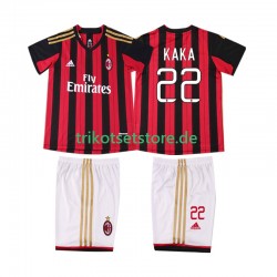 AC Mailand KAKA 22 Retro 2013 2014 Kinder Trikotset Heim Kurzarm