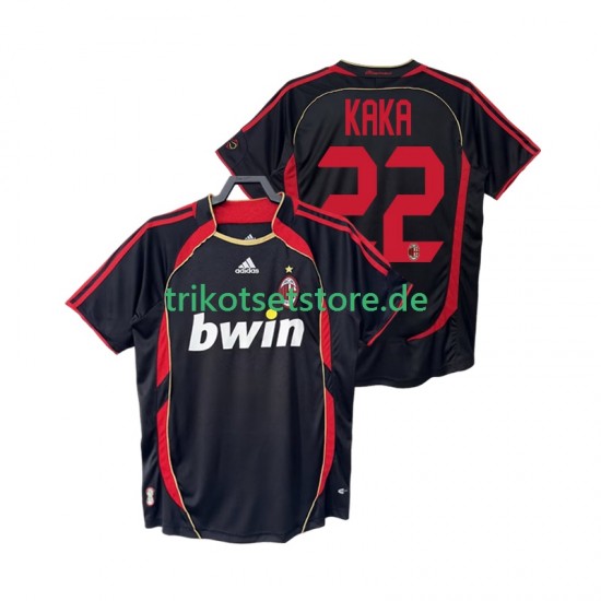 AC Mailand KAKA 22 Retro 2006 2007 Herren Trikot Ausweich Kurzarm