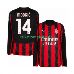 AC Mailand Modrić Luca 14 2025-2026 Herren Trikot Heim Langarm