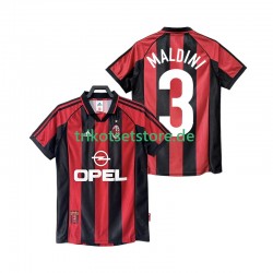 AC Mailand MALDINI 3 Retro 1998 1999 Herren Trikot Heim Kurzarm