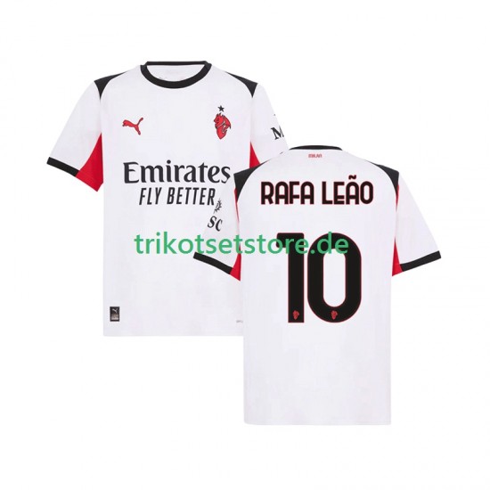 AC Mailand Rafael Leao 10 2025-2026 Herren Trikot Auswärts Kurzarm