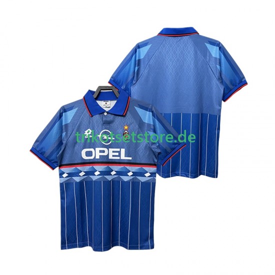AC Mailand Retro 1995 1996 Herren Trikot Auswärts Kurzarm