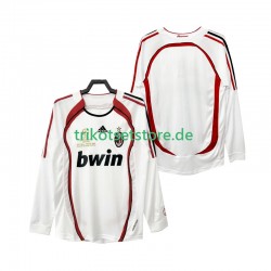 AC Mailand Retro 2006 2007 Herren Trikot Auswärts Langarm