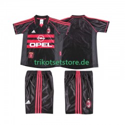 AC Mailand Retro 1998 1999 Kinder Trikotset Ausweich Kurzarm