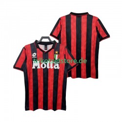 AC Mailand Retro 1993 1994 Herren Trikot Heim Kurzarm