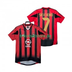 AC Mailand SHEVCHENKO 7 Retro 2004 2005 Herren Trikot Heim Kurzarm