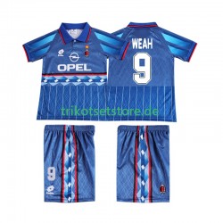 AC Mailand WEAH 9 Retro 1995 1996 Kinder Trikotset Auswärts Kurzarm