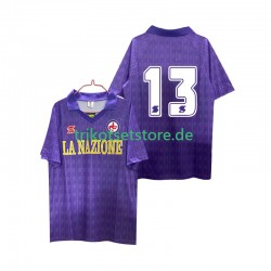 AC Florenz 13 Retro 1989 1990 Herren Trikot Heim Kurzarm