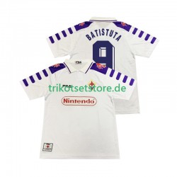 AC Florenz BASTUTA 9 Retro 1998 1999 Herren Trikot Auswärts Kurzarm