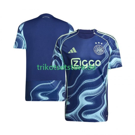Ajax Amsterdam 2025-2026 Herren Trikot Auswärts Kurzarm