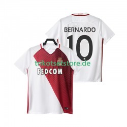 AS Monaco BERNARDO 10 2016 2017 Herren Trikot Heim Kurzarm