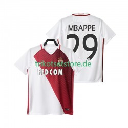 AS Monaco Mbappé 29 2016 2017 Herren Trikot Heim Kurzarm