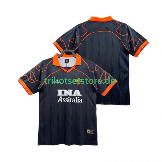 AS Rom Retro 1998 1999 Herren Trikot Auswärts Kurzarm