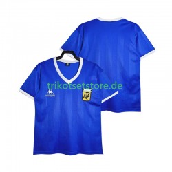 Argentinien Retro 1986 Herren Trikot Auswärts Kurzarm