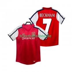 Arsenal BECKHAM 7 Retro 2001 2002 Herren Trikot Heim Kurzarm
