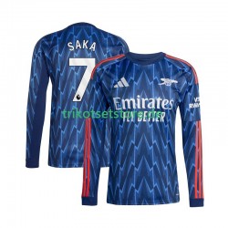 Arsenal Bukayo Saka 7 2025-2026 Herren Trikot Auswärts Langarm