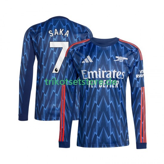 Arsenal Bukayo Saka 7 2025-2026 Herren Trikot Auswärts Langarm