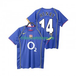 Arsenal Henry 14 Retro 2004 2005 Herren Trikot Auswärts Kurzarm