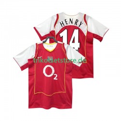 Arsenal Henry 14 Retro 2004 2005 Herren Trikot Heim Kurzarm