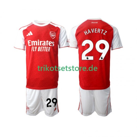Arsenal Kai Havertz 29 2025-2026 Kinder Trikotset Heim Kurzarm