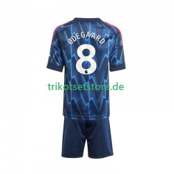 Arsenal Martin Odegaard 8 2025-2026 Kinder Trikotset Auswärts Kurzarm