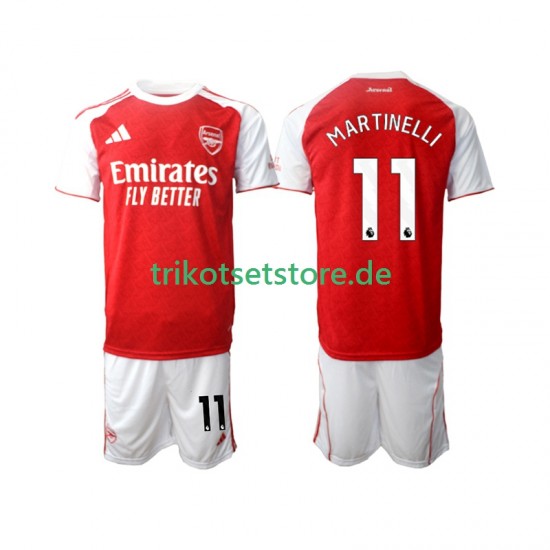 Arsenal Martin Zubimendi 11 2025-2026 Kinder Trikotset Heim Kurzarm