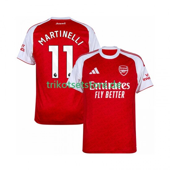 Arsenal Martin Zubimendi 11 2025-2026 Herren Trikot Heim Kurzarm