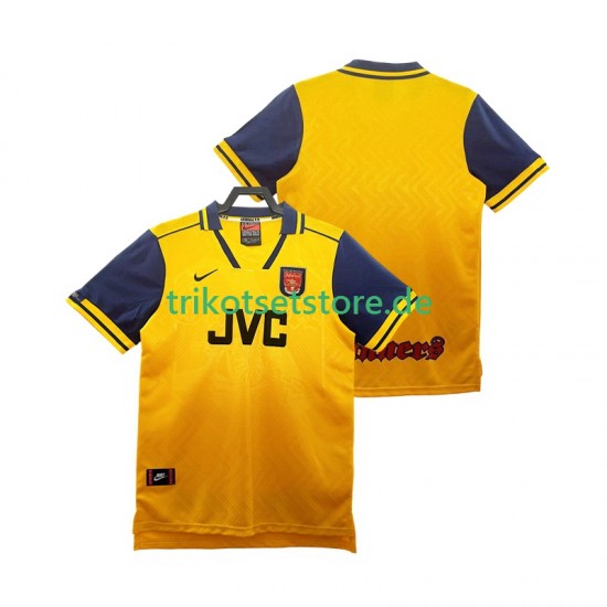 Arsenal Retro 1996 1997 Herren Trikot Auswärts Kurzarm
