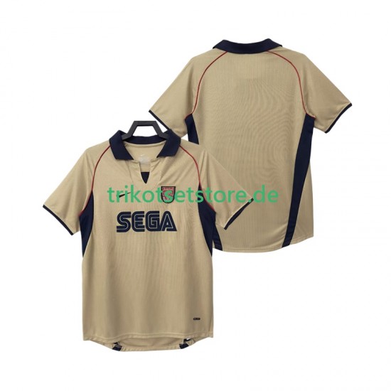 Arsenal Retro 2001 2002 Herren Trikot Auswärts Kurzarm