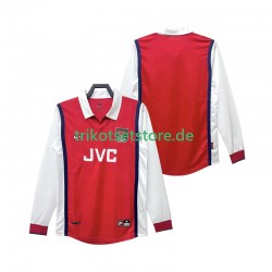 Arsenal Retro 1998 1999 Herren Trikot Heim Langarm