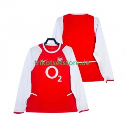 Arsenal Retro 2002 2003 Herren Trikot Heim Langarm