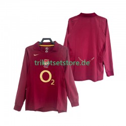 Arsenal Retro 2005 2006 Herren Trikot Heim Langarm