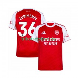 Arsenal Zubimendi 36 2025-2026 Herren Trikot Heim Kurzarm
