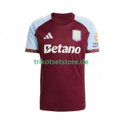 Aston Villa 2025-2026 Herren Trikot Heim Kurzarm