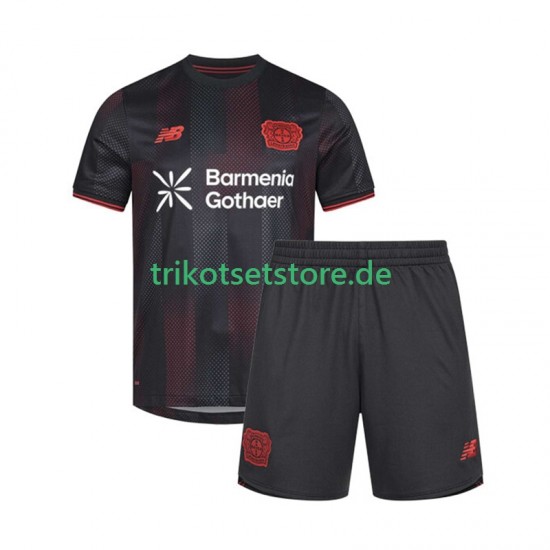 Bayer 04 Leverkusen 2025-2026 Kinder Trikotset Heim Kurzarm