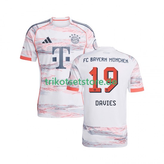FC Bayern München Alphonso Davies 19 2025-2026 Herren Trikot Auswärts Kurzarm