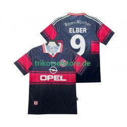 FC Bayern München Elber 9 Retro 1997 1999 Herren Trikot Heim Kurzarm