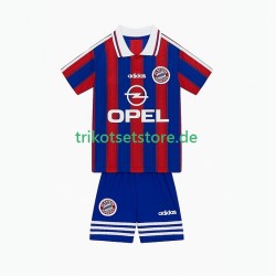 FC Bayern München Retro 1995 1997 Kinder Trikotset Heim Kurzarm