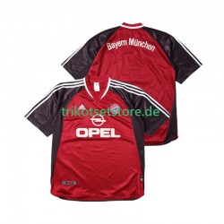 FC Bayern München Retro 2001 2002 Herren Trikot Heim Kurzarm
