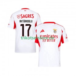 Benfica Kerem Akturkoglu 17 2025-2026 Herren Trikot Auswärts Kurzarm