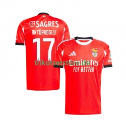 Benfica Kerem Akturkoglu 17 2025-2026 Herren Trikot Heim Kurzarm