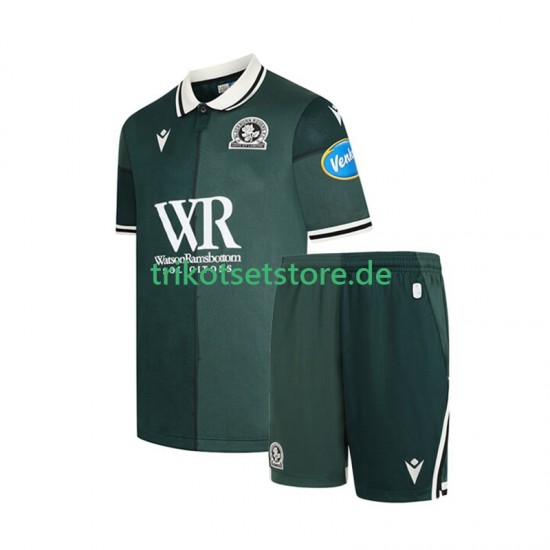 Blackburn Rovers 2025-2026 Kinder Trikotset Ausweich Kurzarm