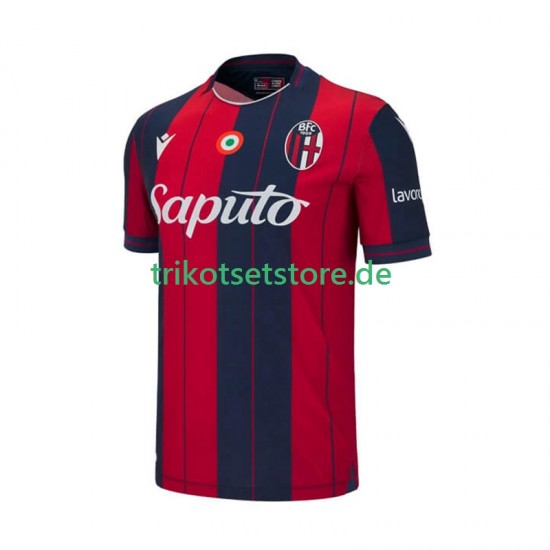 Bologna 2025-2026 Herren Trikot Heim Kurzarm