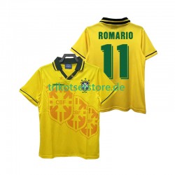 Brasilien ROMARIO 11 Retro 1994 Herren Trikot Heim Kurzarm