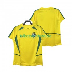 Brasilien Retro 2002 Herren Trikot Heim Kurzarm