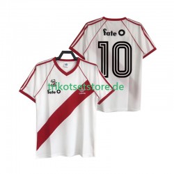 River Plate 10 Retro 1986 Herren Trikot Heim Kurzarm