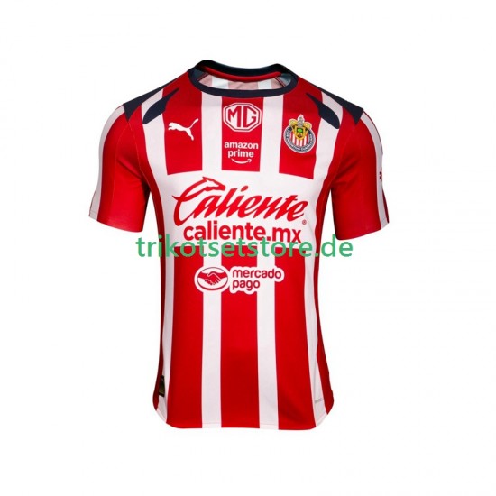 Deportivo Guadalajara 2025-2026 Herren Trikot Heim Kurzarm