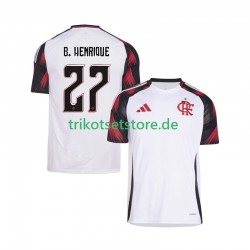 CR Flamengo Bruno Henrique 27 2025-2026 Herren Trikot Auswärts Kurzarm